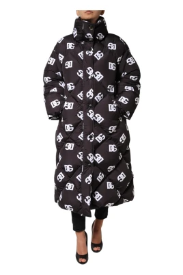Puffer Quilted Lång Kappa Jacka