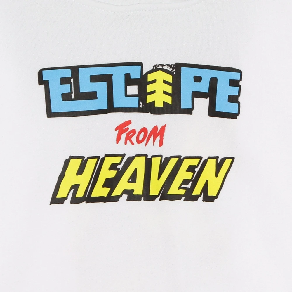 Element Witte Reckoning Hoodie met Supreme Print White Heren