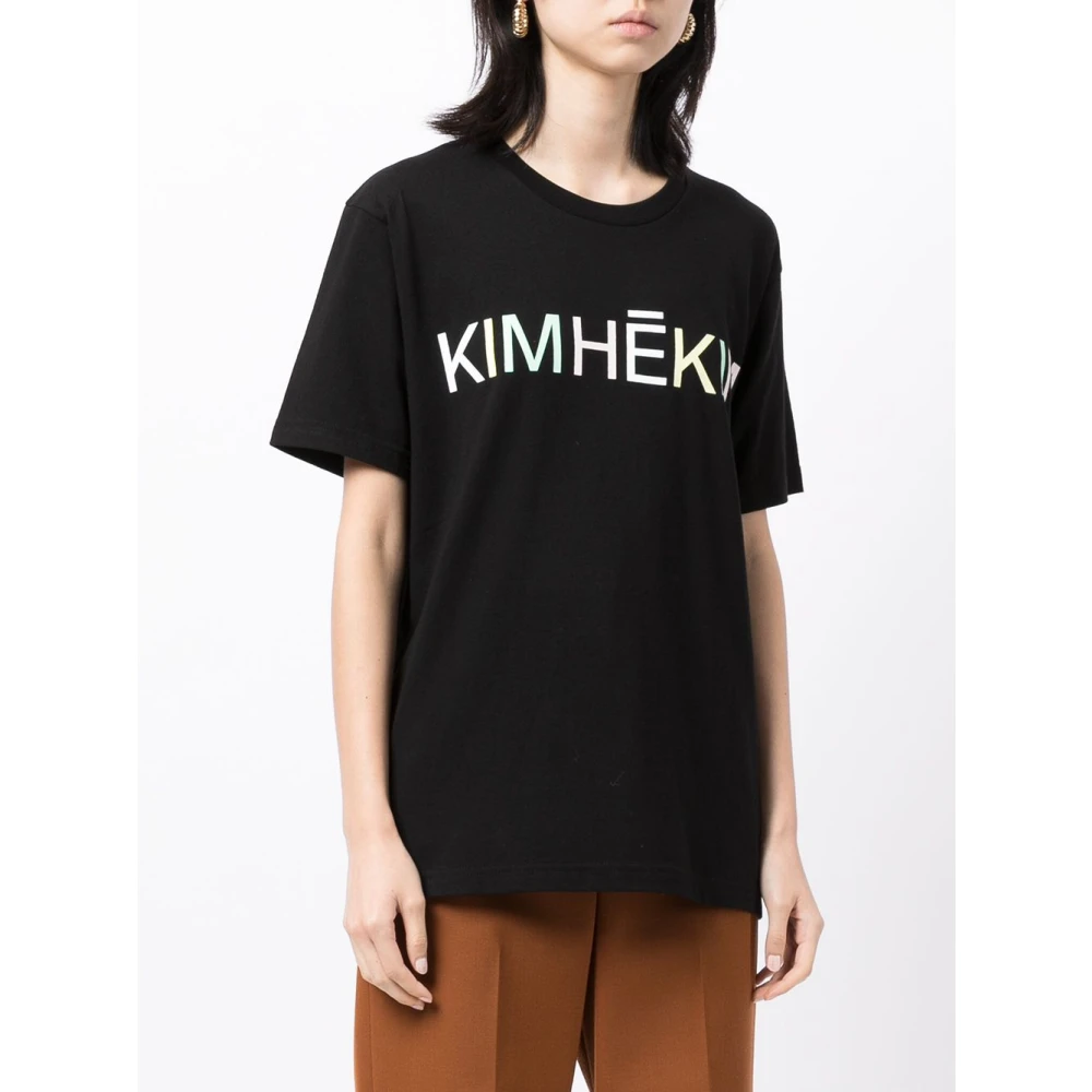 Kimhekim Zwart T-shirt Pf21 Collectie Black Dames