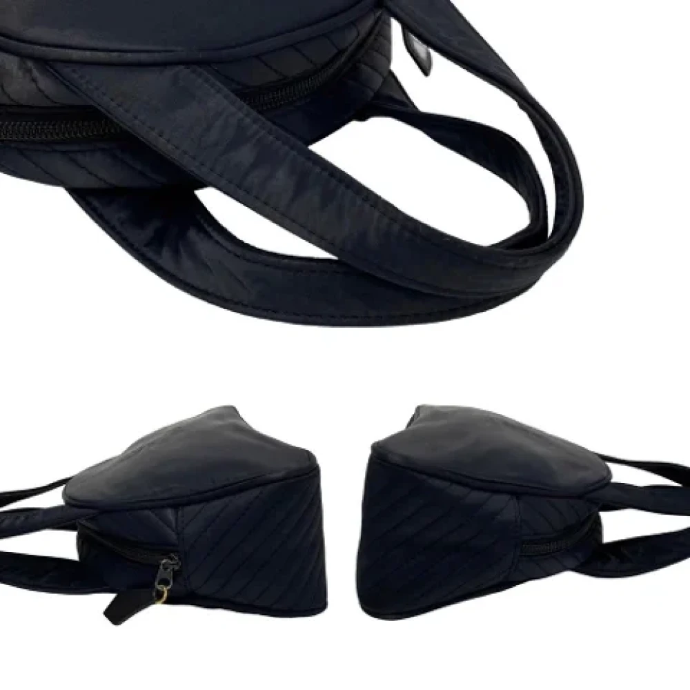 Yves Saint Laurent Vintage Pre-owned Fabric handbags Black Dames
