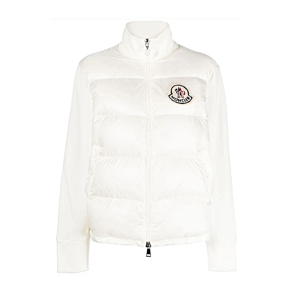 Moncler Stijlvolle Pufferjas White Dames