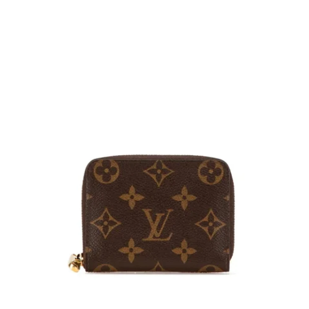 Louis Vuitton Vintage Pre-owned Leather wallets Brown Dames