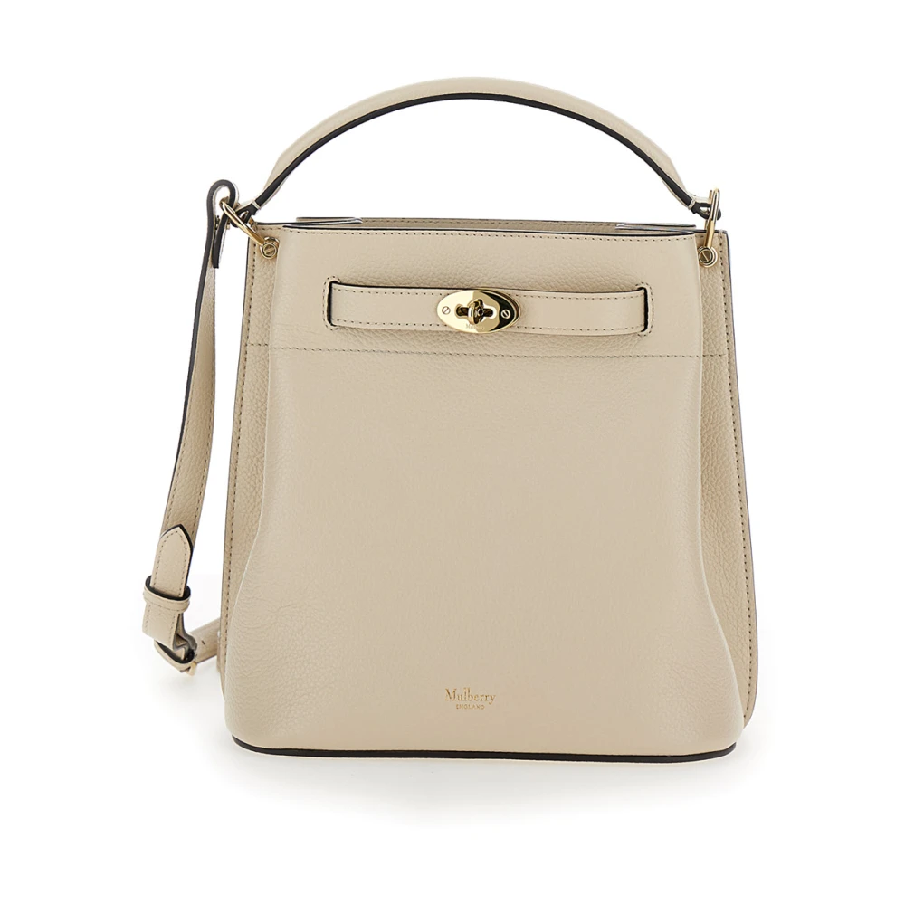 Mulberry Grijze Bucket Bag met Top Handvat Gray Dames