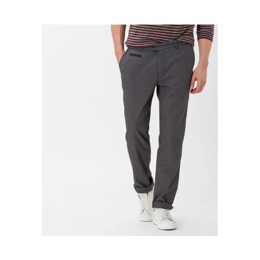 BRAX Everest C graphite Broeken & Shorts Gray Heren