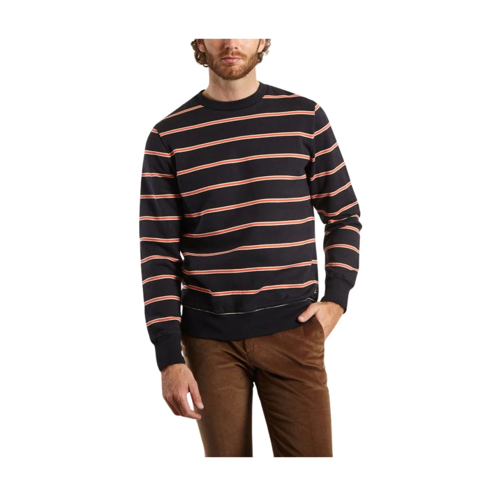 PS By Paul Smith Blauw Gestreepte Sweater Blue Heren