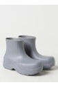 bottes-cheville-en-caoutchouc-gris-design-rembourre