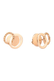 POB9101O7000DBR00 Brera Ohrringe in Roségold und braunen Diamanten - O.B910po7/Br