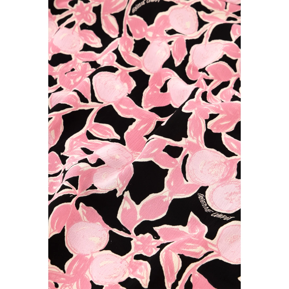 Fabienne Chapot Bloemen Wrap Jurk Pink Dames