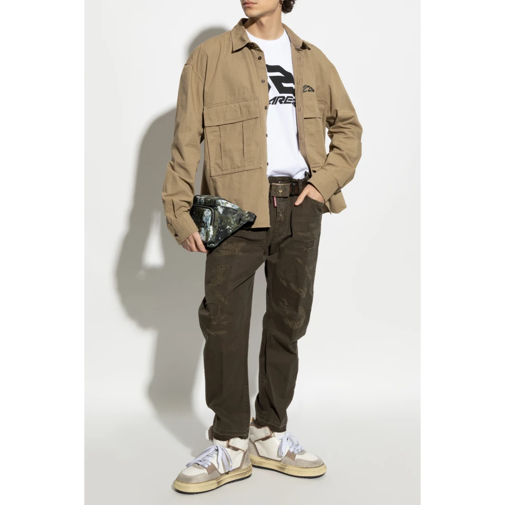 Dsquared2 Broek Grote Broer Green Heren