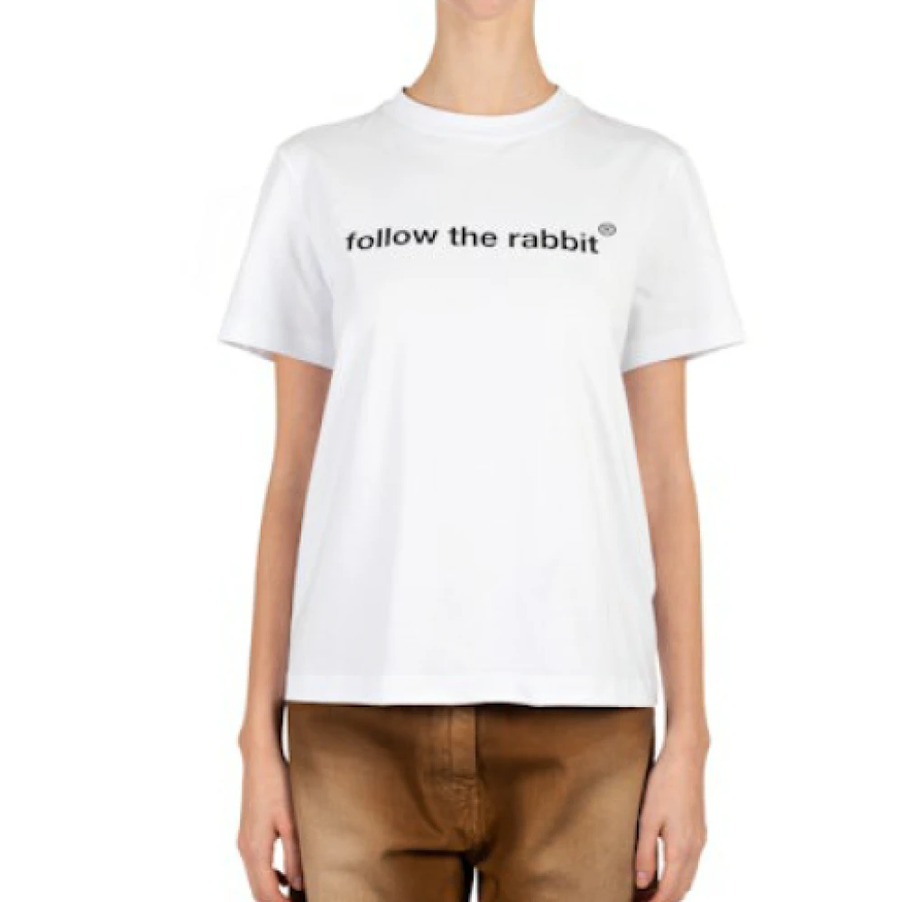 Msgm - Tops > T-Shirts - White - Msgm - Modalova