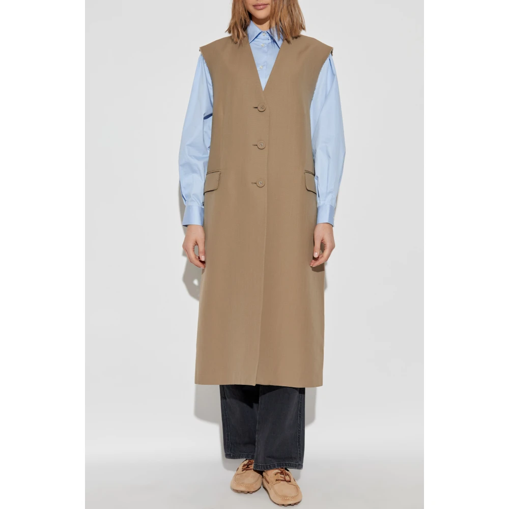 Officine Générale Lange vest Beige Dames