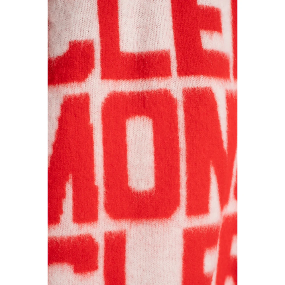 Moncler Trui met logo Red Dames