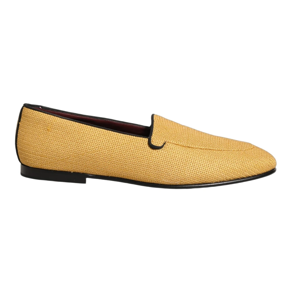 Dolce & Gabbana Homme Jaune - Mocassins Habillés - Chaussures - Taille: 44 Eu