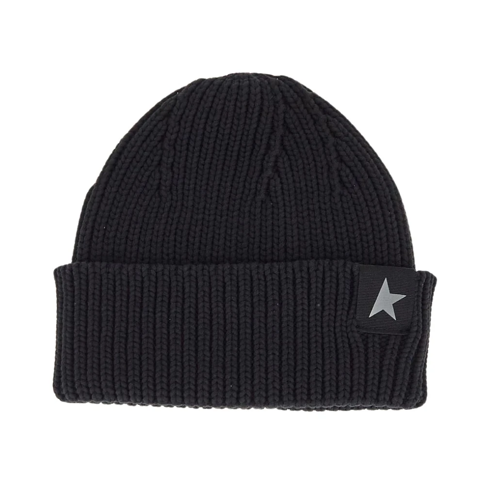 Golden Goose Stijlvolle Damian Beanie Black Heren