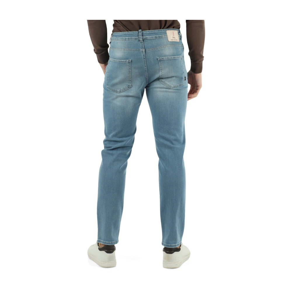 Daniele Alessandrini Trousers Blue Heren