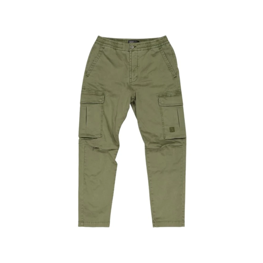 Butcher of Blue Slim Sateen Cargo in Lago Green Heren