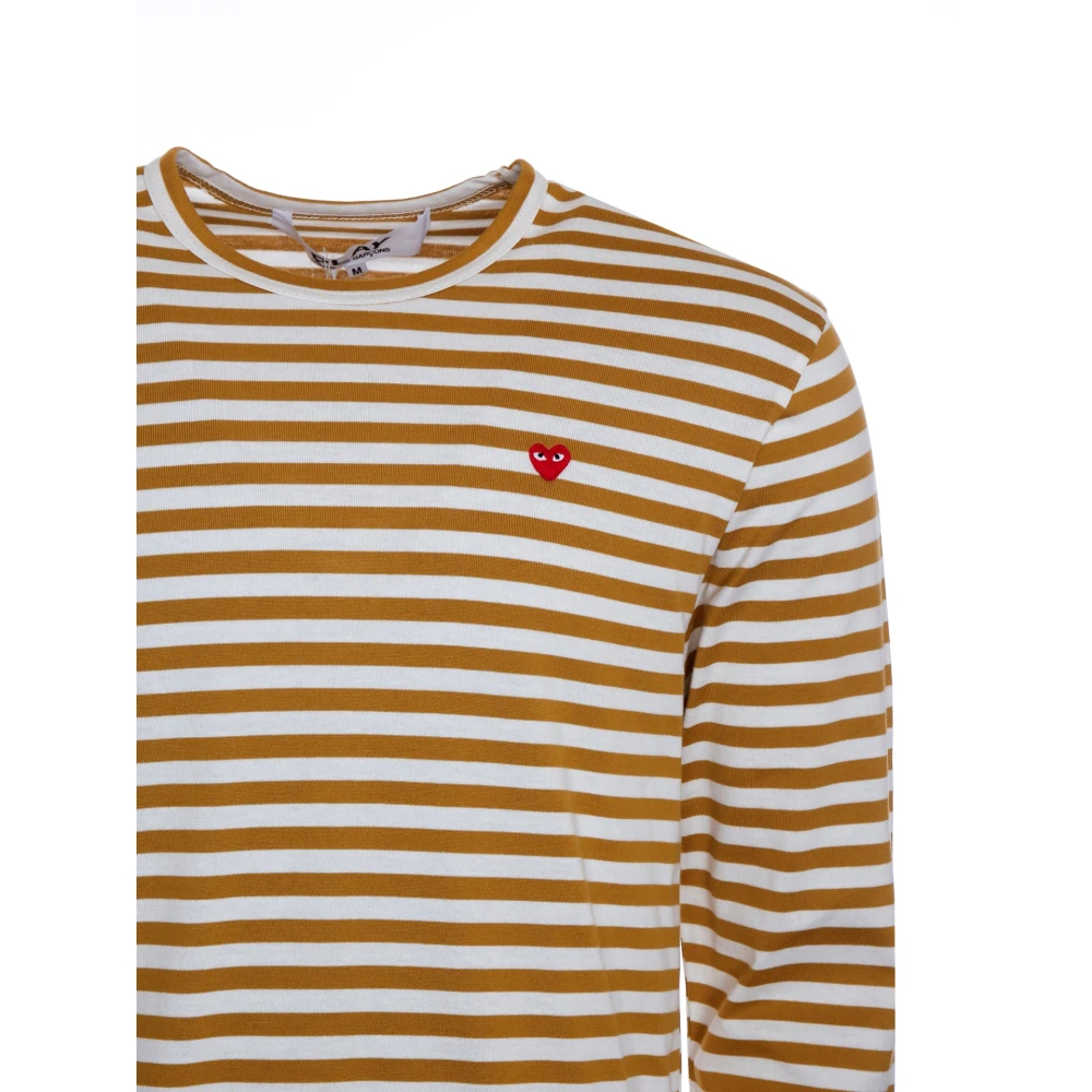 Comme des Garçons Play Long Sleeve Tops Multicolor Heren