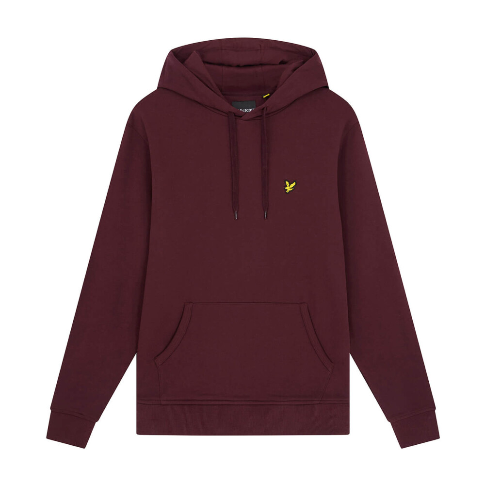 Burgundy pullover hoodie men's best sale