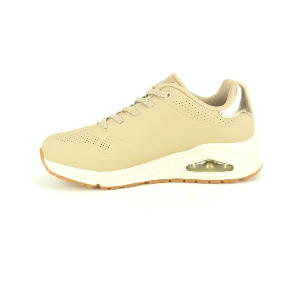 Skechers Nude + Runner N. Air-Z. Dames Schoenen Beige