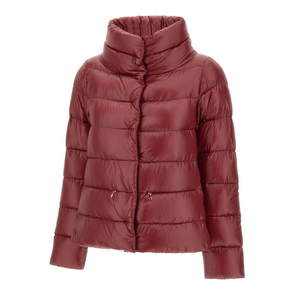 Herno Women's Red Down Jackets, S, Coats