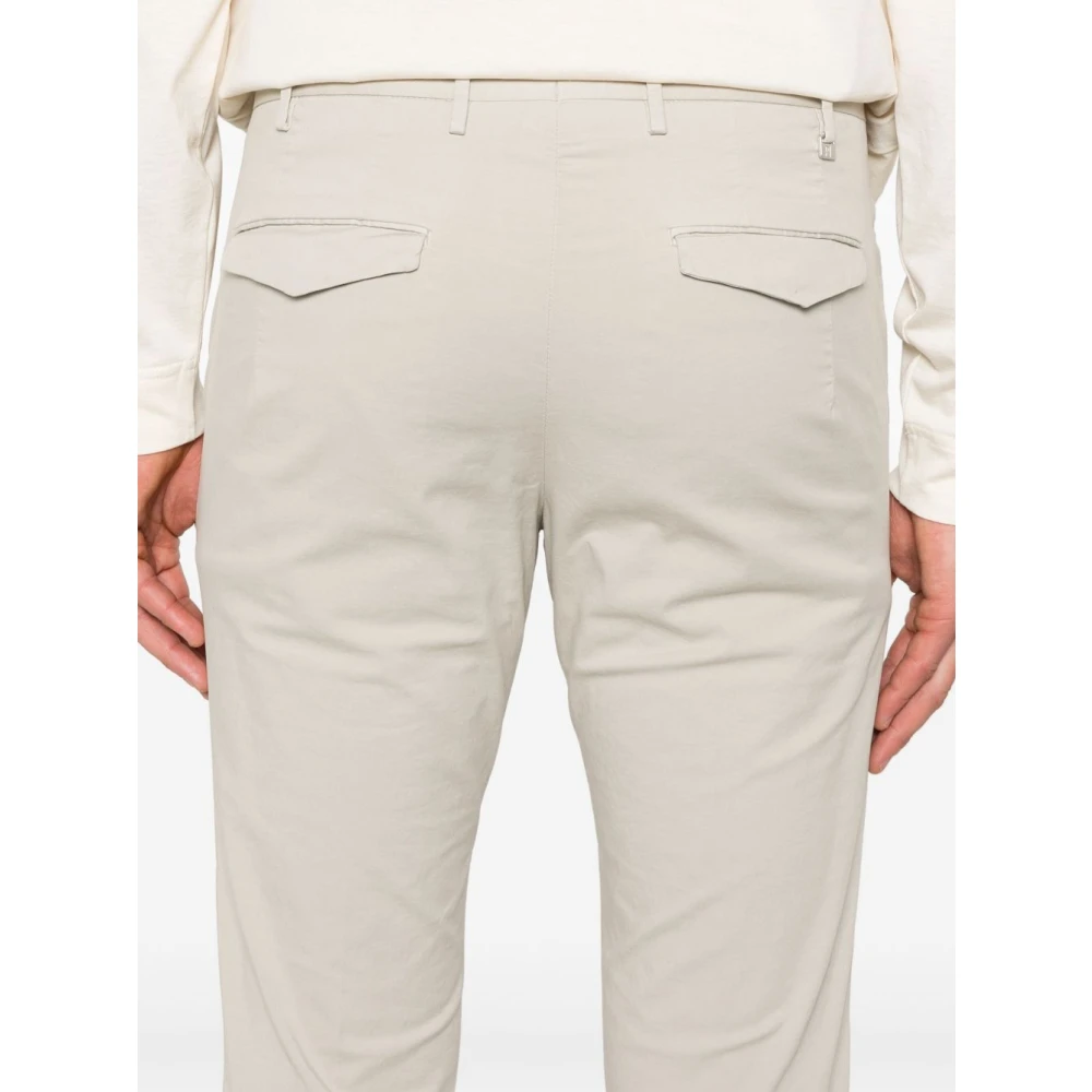 PT Torino Grijze Broek met Verborgen Sluiting Gray Heren