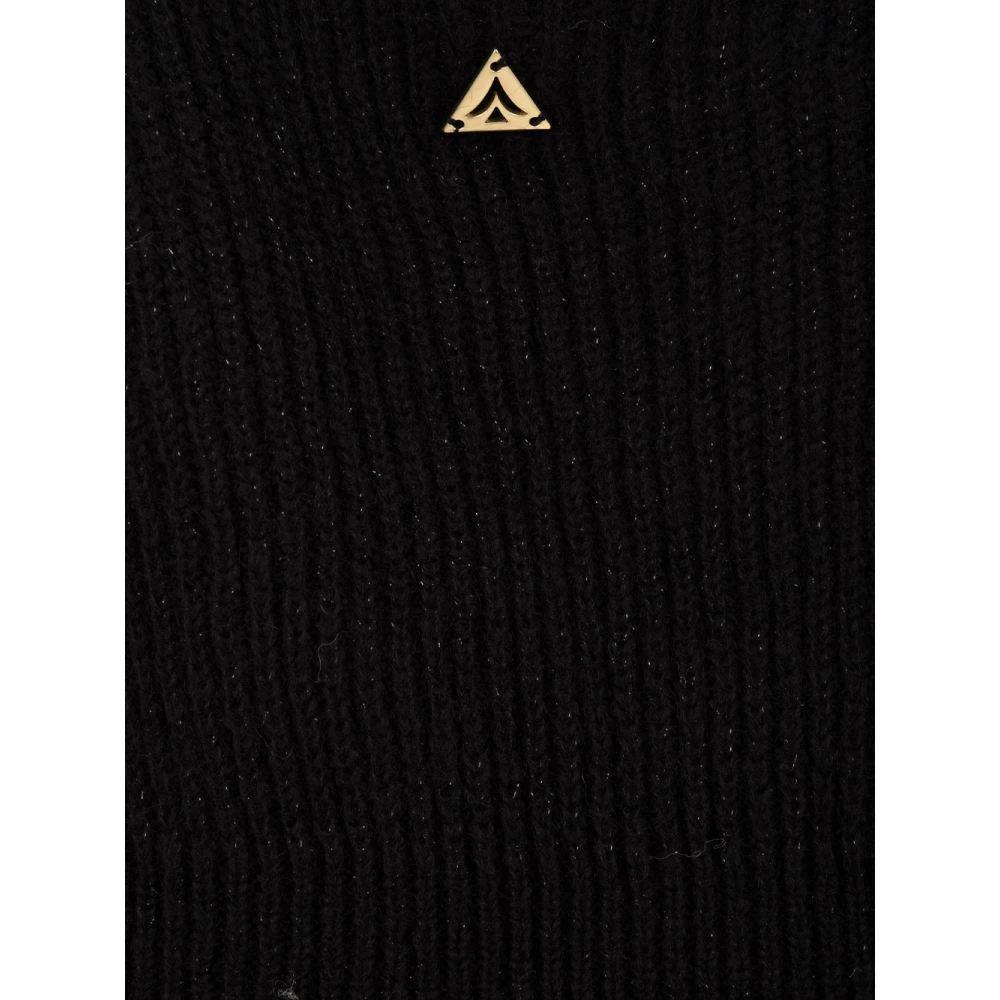 Akep Zwarte Sweaters voor Mannen Black Dames