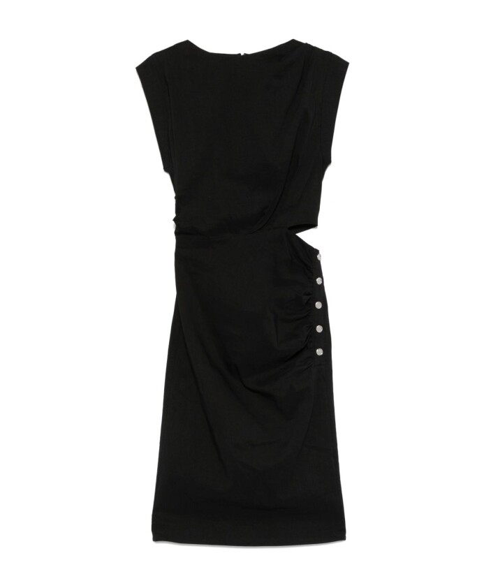 black-sleeveless-dress-with-cut-out-detailing
