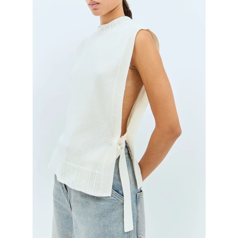 A.p.c. Trui met ronde hals Beige Dames
