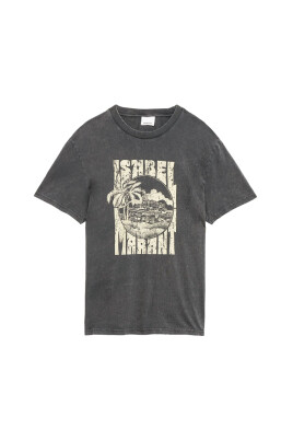 dark-grey-logo-print-crew-neck-t-shirt