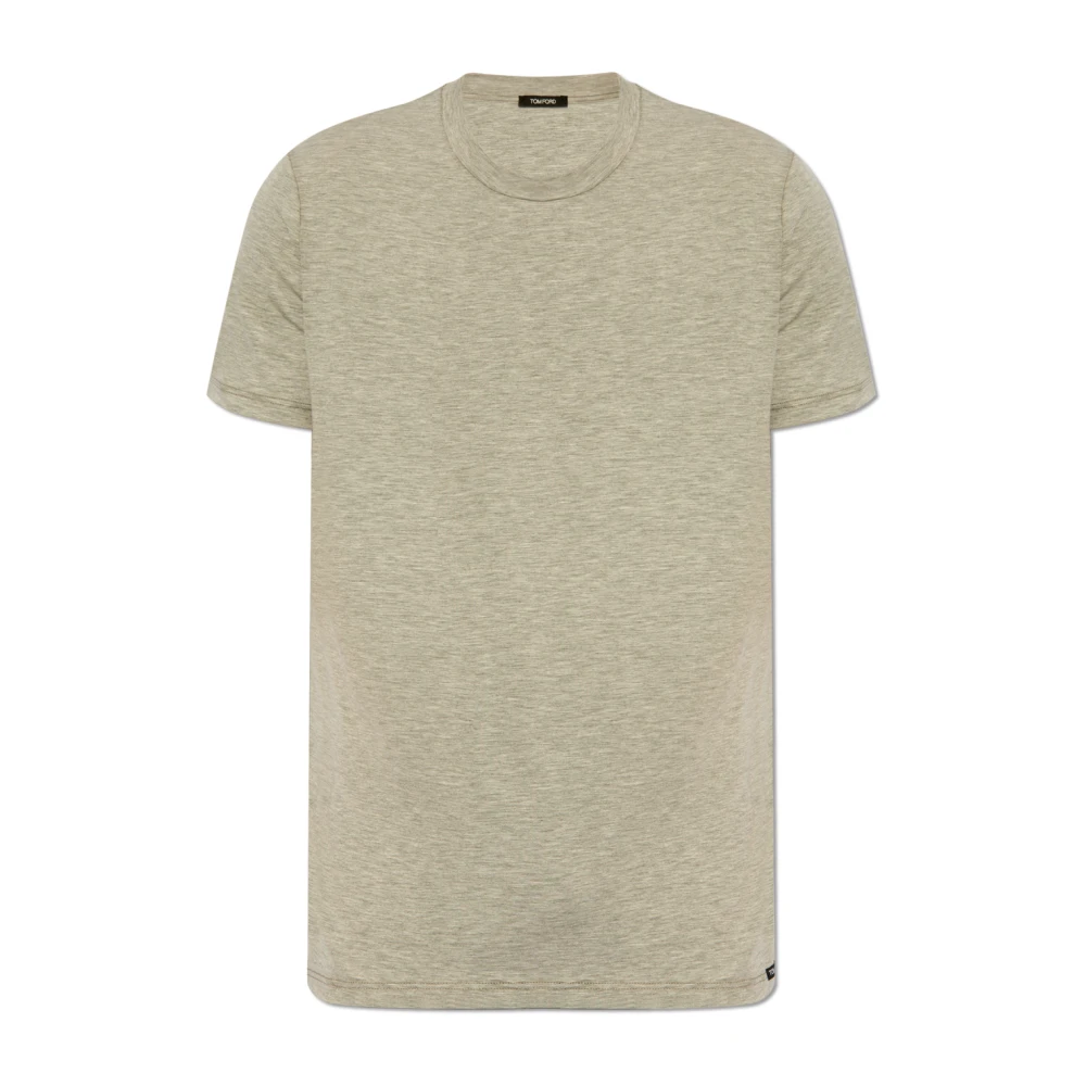 Tom Ford Uomo Grigio - T-Shirt Intima Girocollo - Tops - Xl