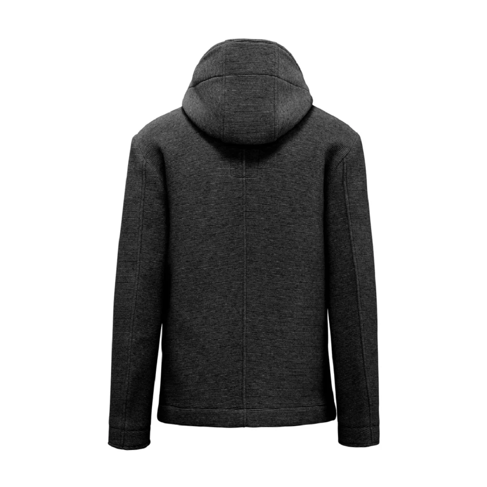 BomBoogie Woljas met capuchon Gray Heren