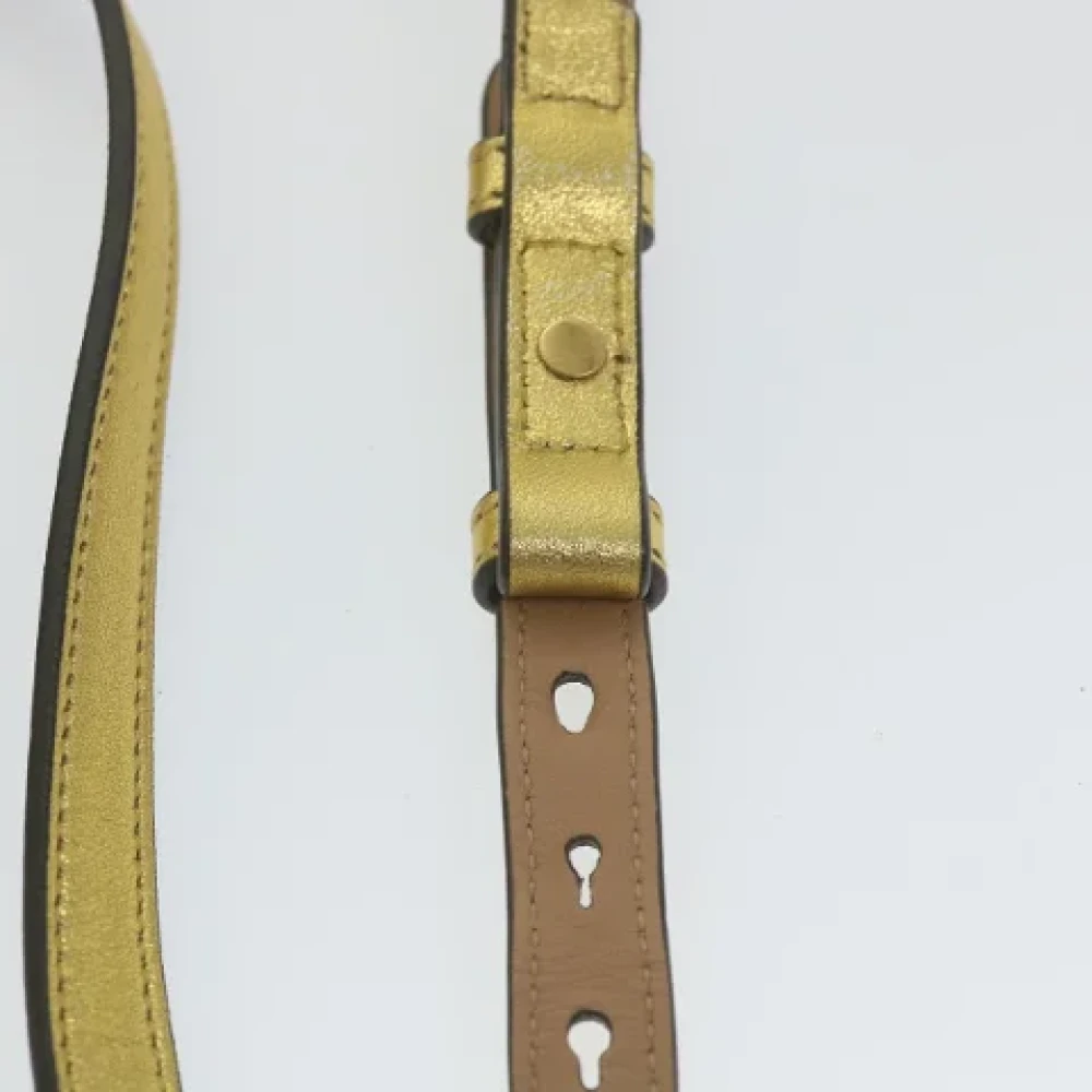 Gucci Vintage Pre-owned Leather gucci-bags Yellow Dames