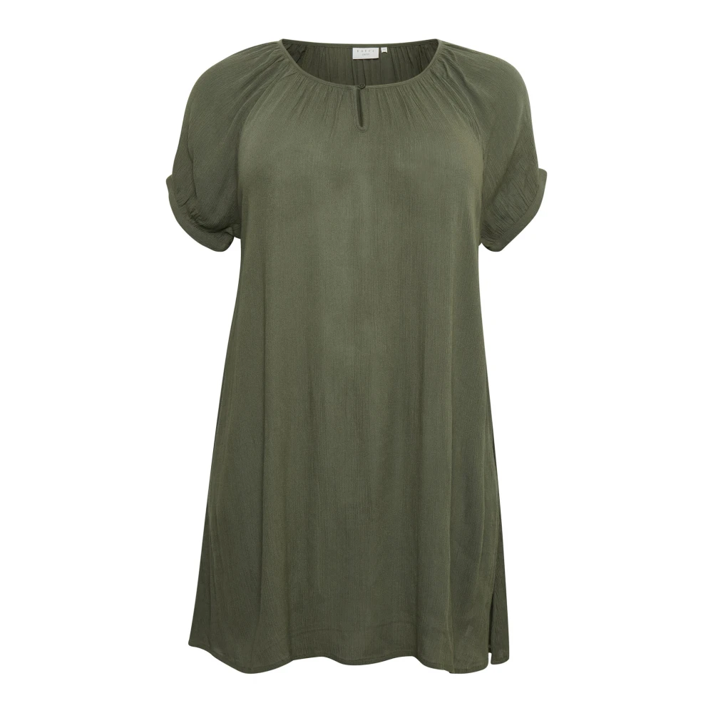 Blouses & Shirts > Tunics - - Kaffe Curve - Modalova