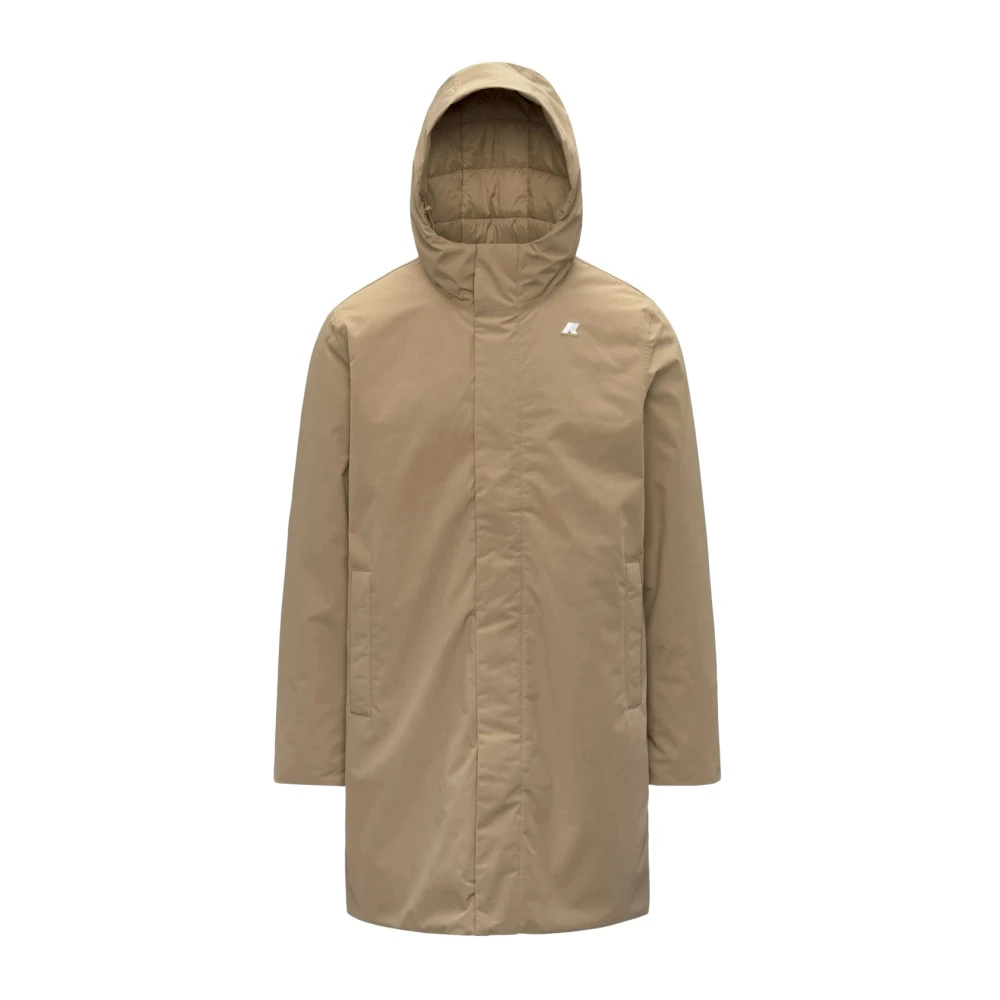 K-Way Uomo Beige Cappotti, 3XL, New,