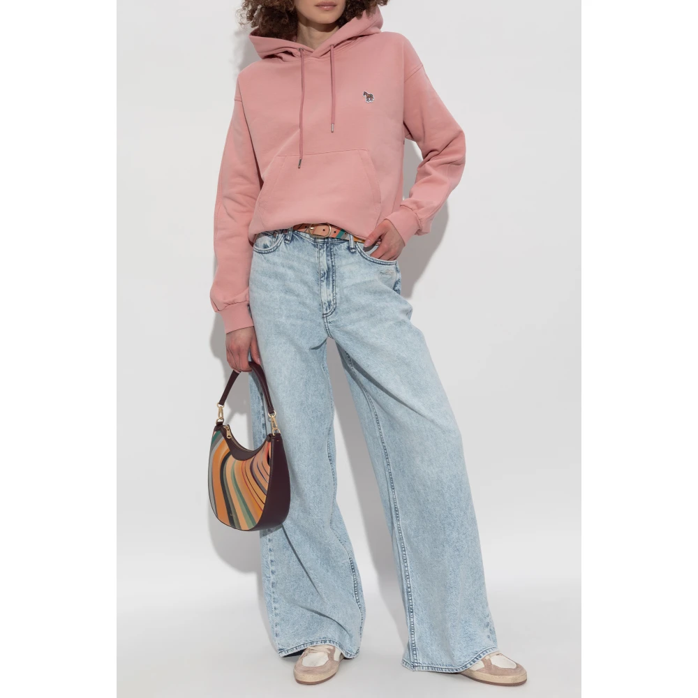 PS By Paul Smith Sweatshirt met logo Pink Dames