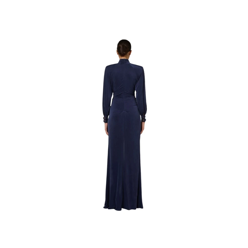 Elisabetta Franchi Elegante Jurk voor Speciale Gelegenheden Blue Dames