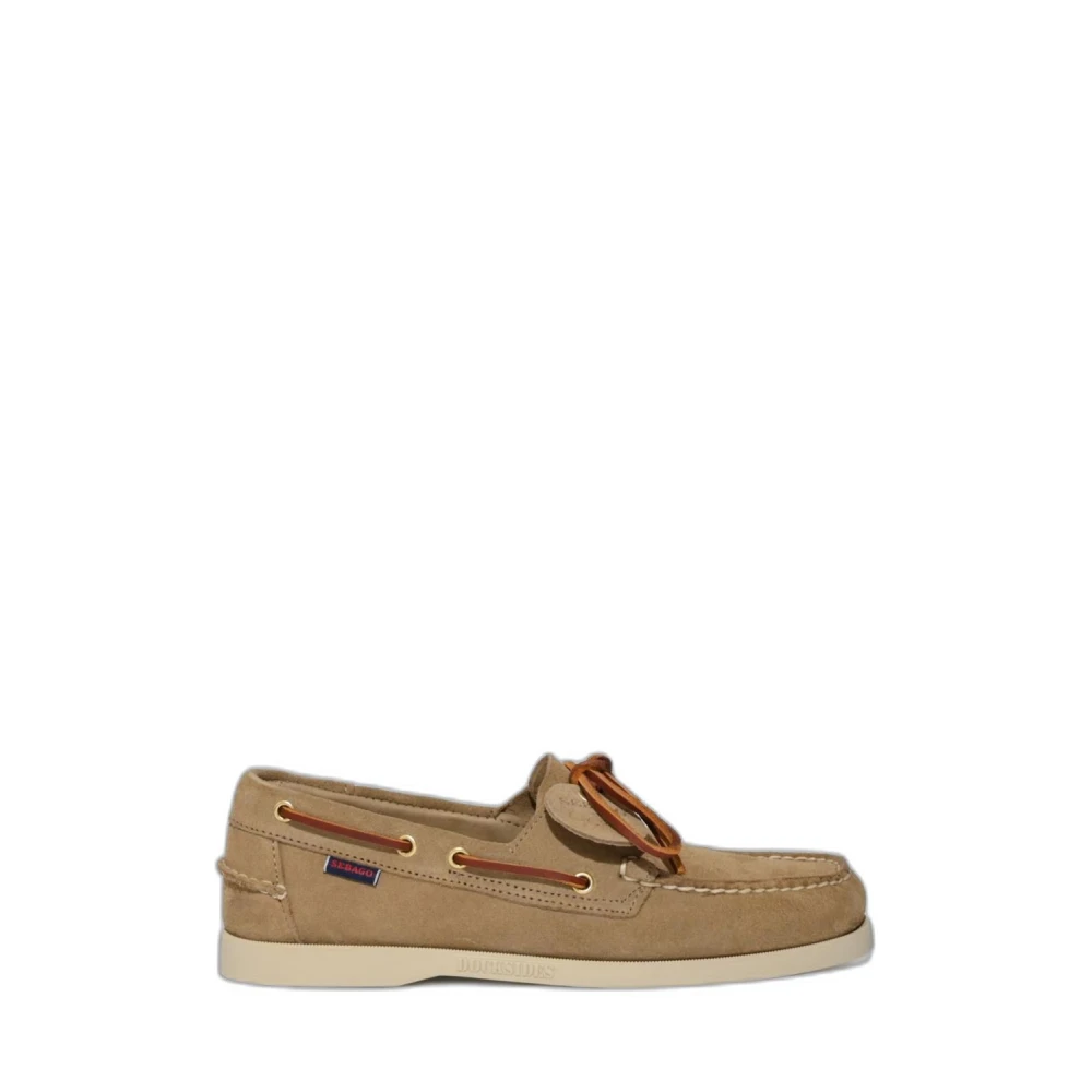 Sebago Herren Taupe, Leder Für 78123Gw Portland Artisan Ox Taupe Portland Artisan Ox Leder Bootsschuhe (43), Flach, Schnürung, Lässig - Bild 9
