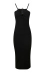 black-stretch-knit-dress-with-metal-ring