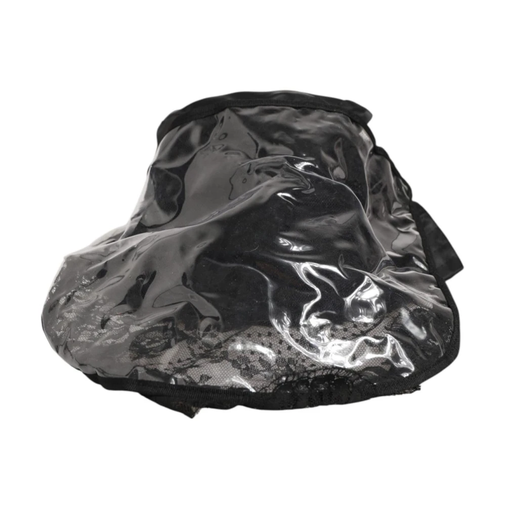 Dolce & Gabbana Mannelijk Zwart Accessoires Heren, One Size, Hat 9921-P Bucket Hat Met Brede Rand