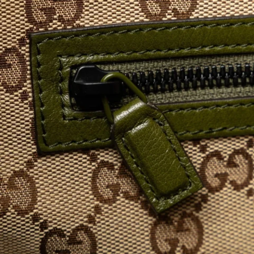 Gucci Vintage Pre-owned Leather totes Green Dames