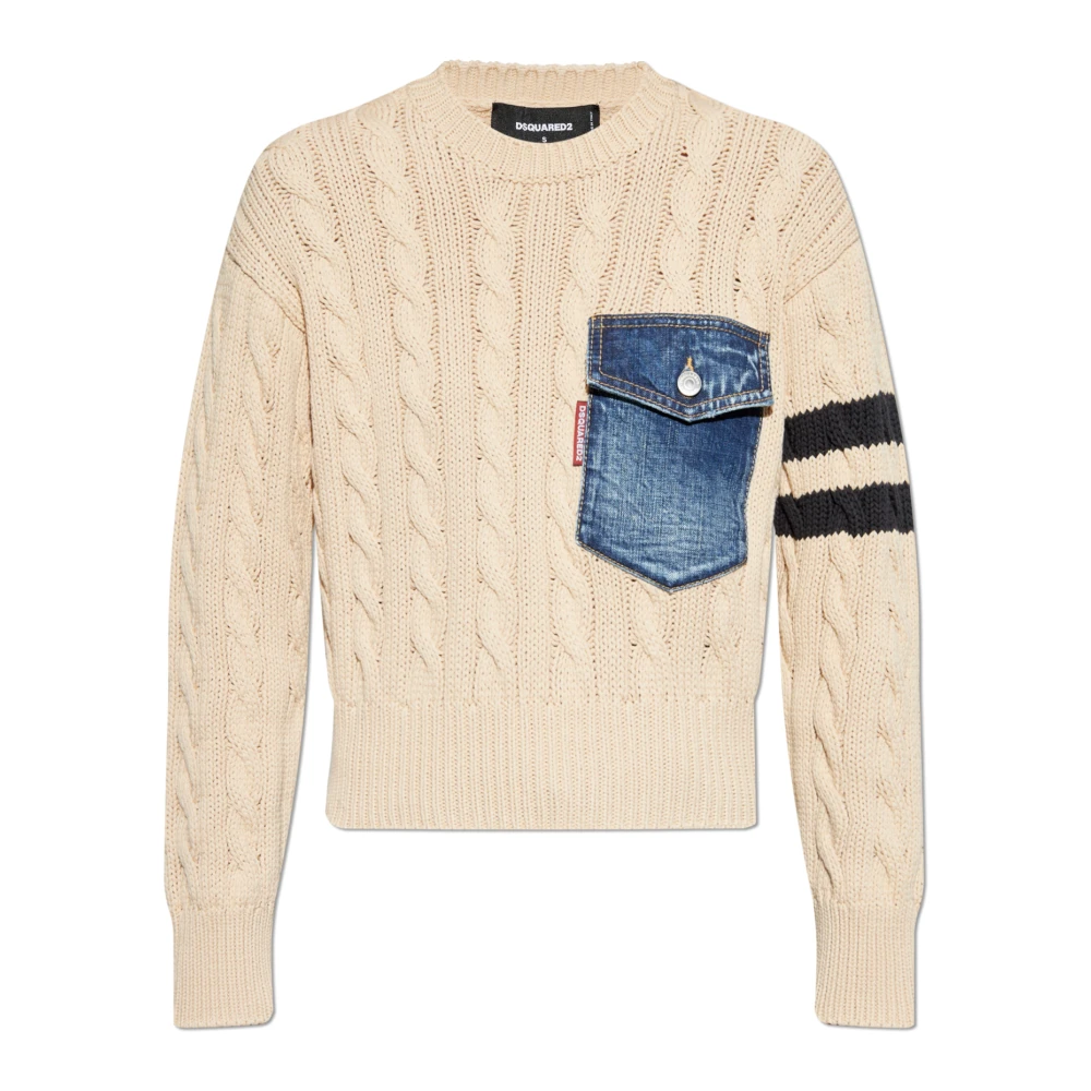Knitwear > Round-neck Knitwear - - Dsquared2 - Modalova