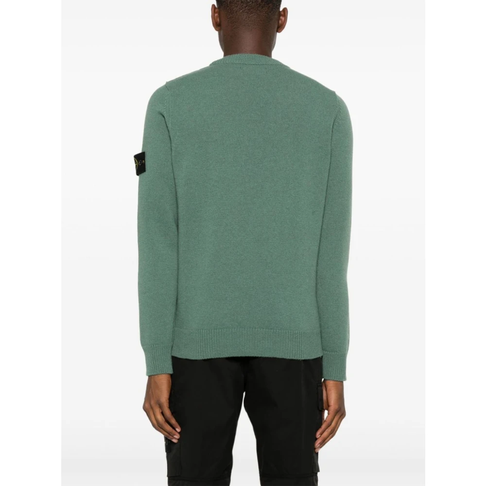Stone Island Groene Sweatshirt Aw24 Green Heren