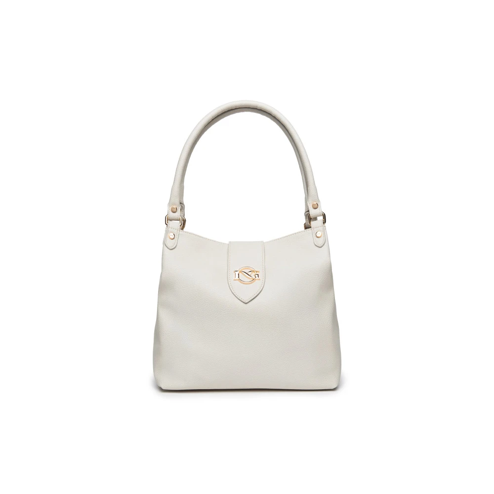 Nerogiardini Schoudertas in Latte Kleur Beige Dames