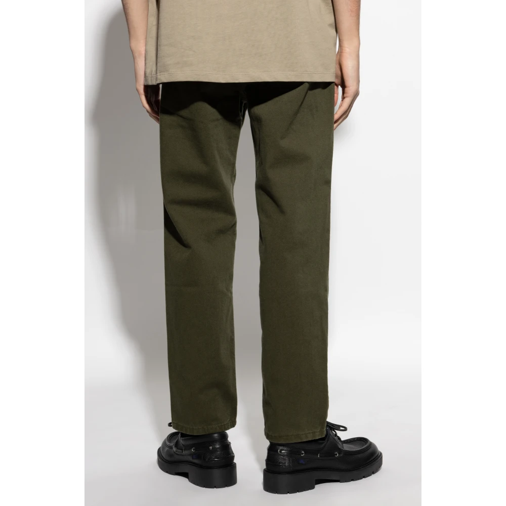 Ami Paris Broek met Logo Green Heren