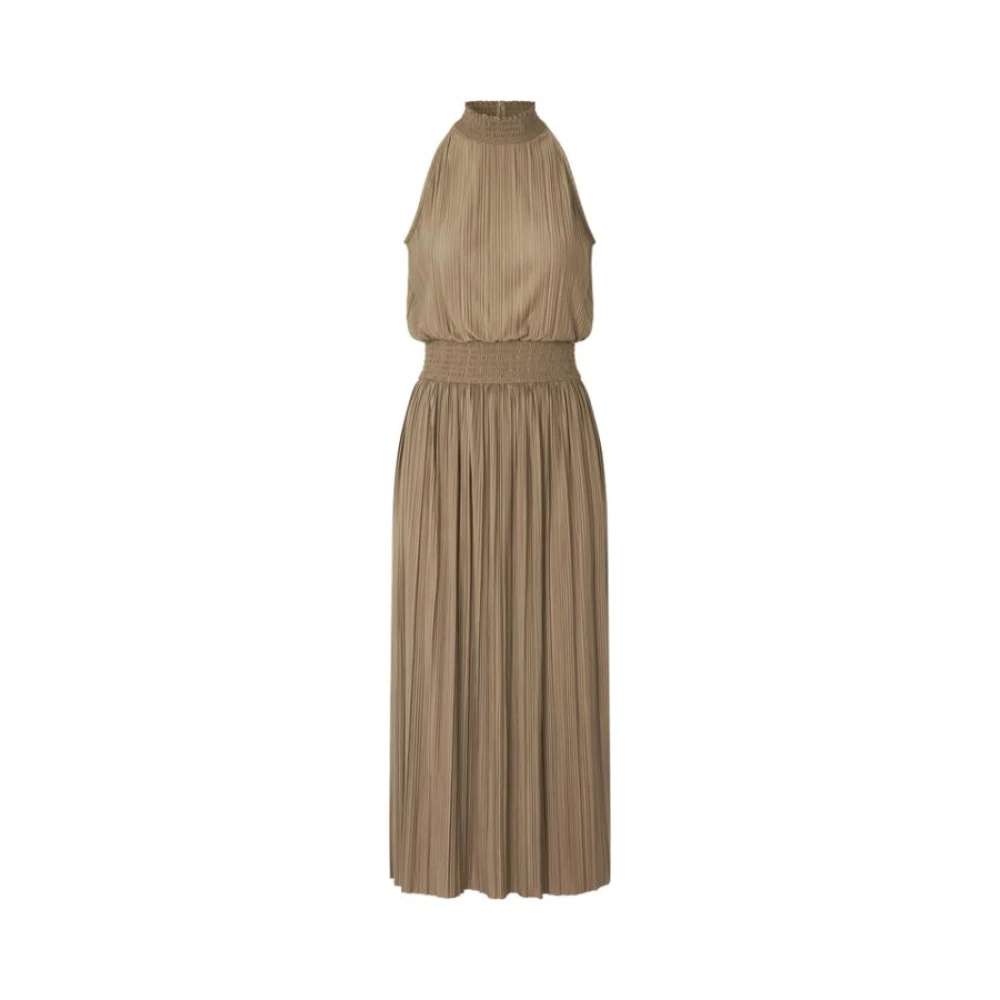 Samsøe Elegant Lead Gray Uma Dress Green Dames