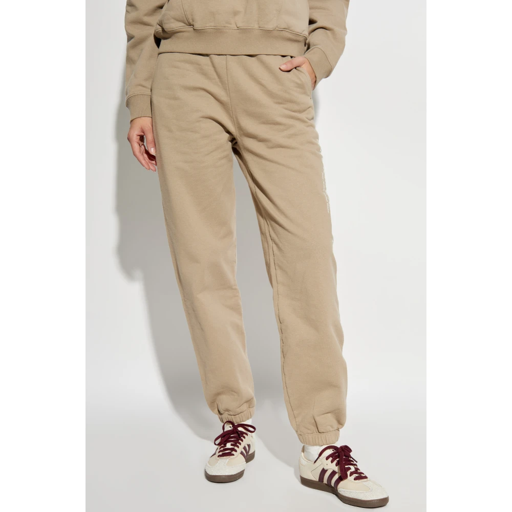 Sporty & Rich Sweatpants uit de Wall Street collectie Brown Unisex