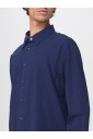 chemise-en-coton-bleu