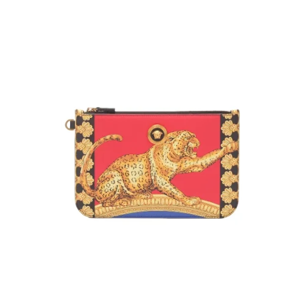 Versace Pre-owned Canvas clutches Multicolor Dames