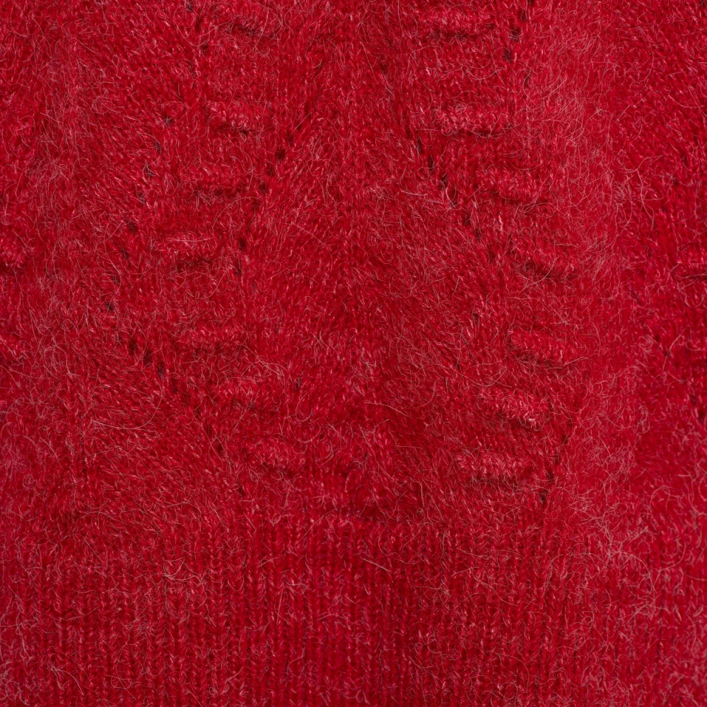 &Co Woman Zacht gebreide cardigan Red Dames