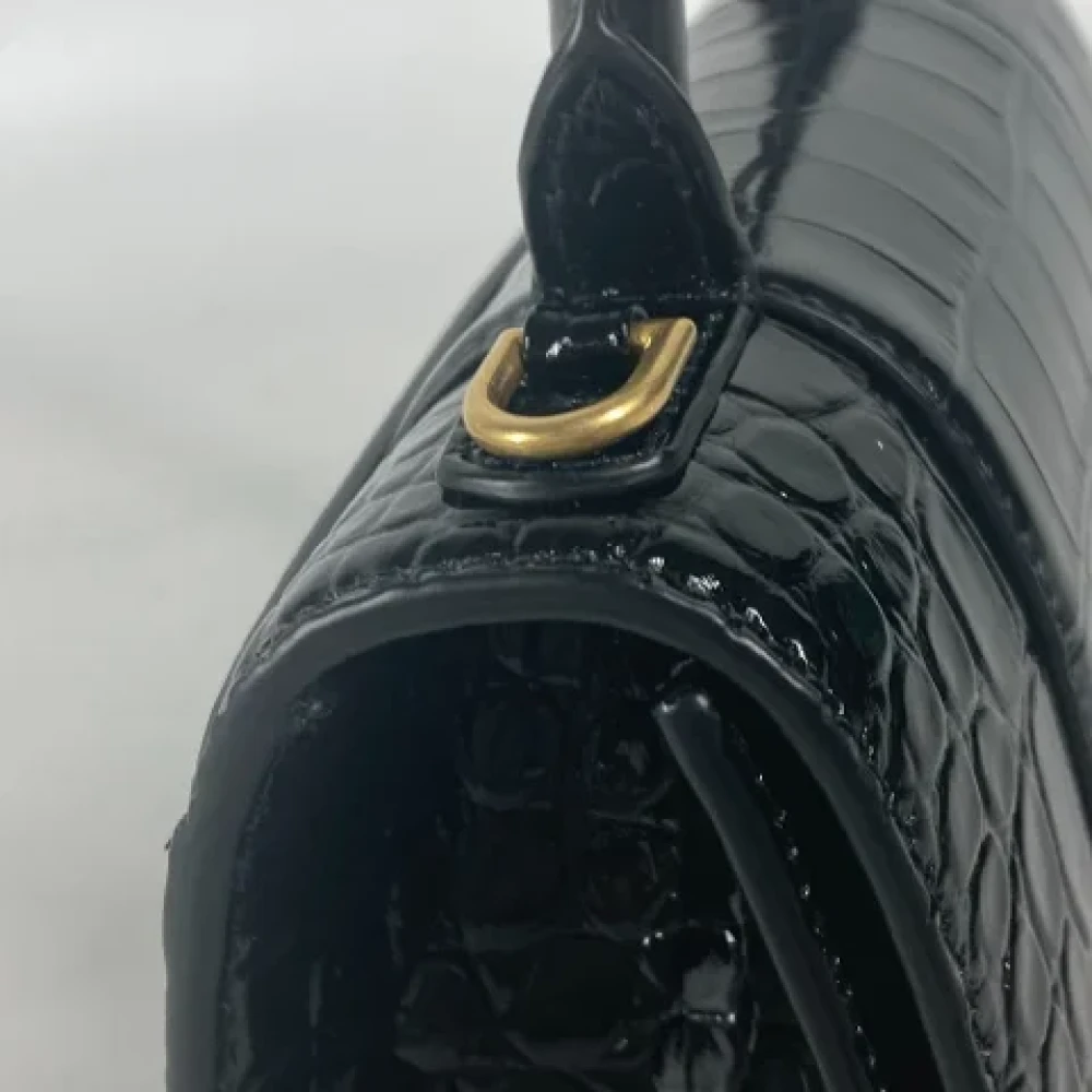 Balenciaga Vintage Pre-owned Leather balenciaga-bags Black Dames